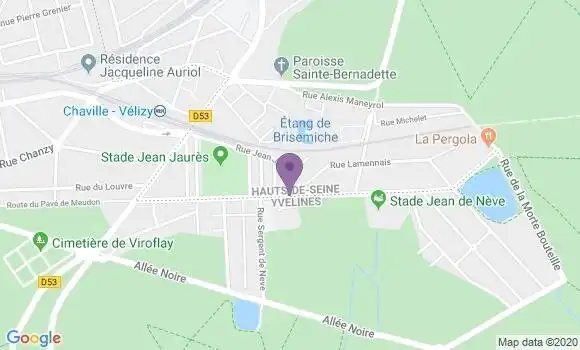 Localisation Velizy Villacoublay Ap - 78140