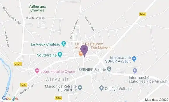 Localisation Airvault - 79600