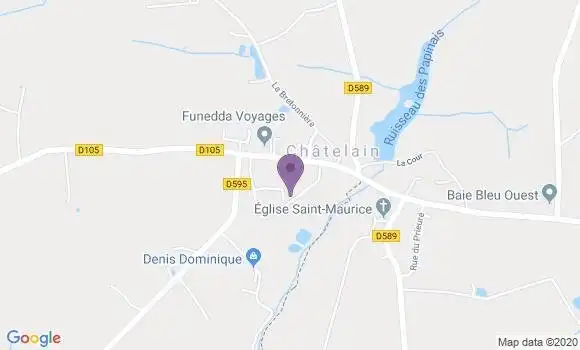 Localisation Argenton les Vallees - 79150