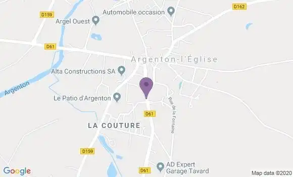 Localisation Argenton l