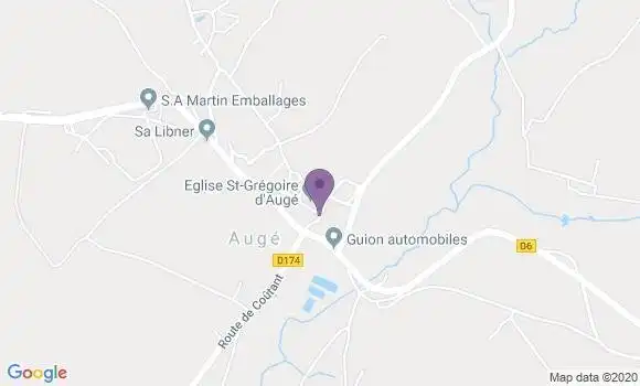 Localisation Auge Bp - 79400