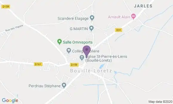 Localisation Bouille Loretz Ap - 79290