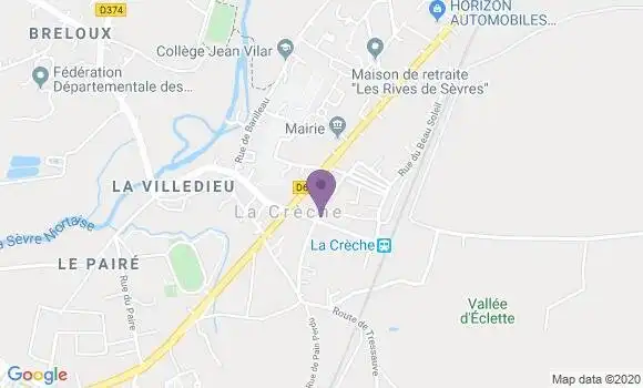 Localisation La Creche Bp - 79260