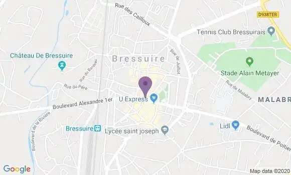 Localisation Bressuire - 79300