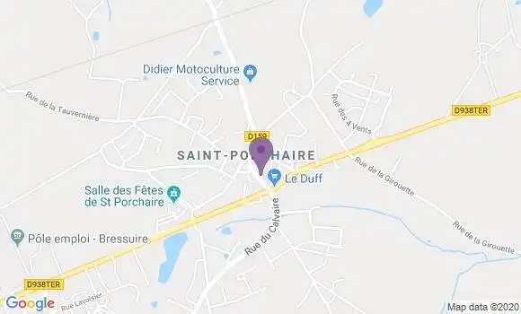 Localisation Breuil Chaussee Ap - 79300