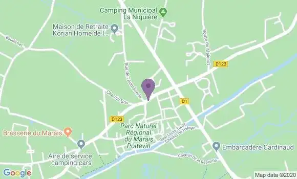Localisation Coulon Bp - 79510