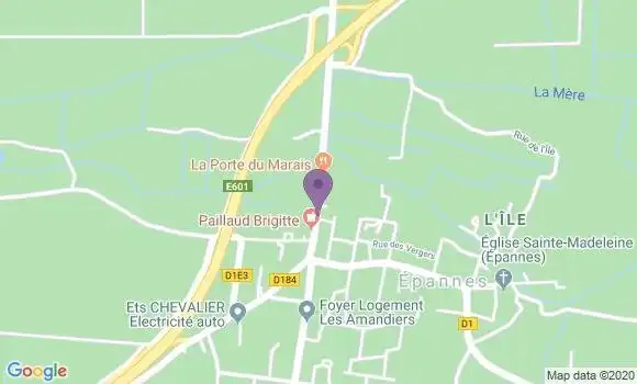 Localisation Epannes Ap - 79270