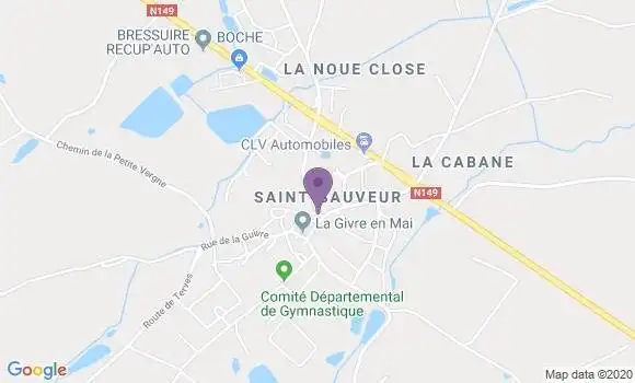 Localisation Faye l