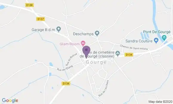 Localisation Gourge Ap - 79200