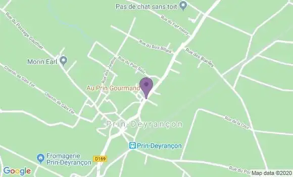 Localisation Mauze sur le Mignon Bp - 79210