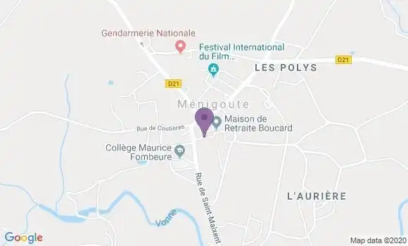 Localisation Menigoute Bp - 79340