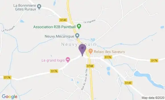 Localisation Neuvy Bouin Ap - 79130