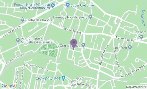 Localisation Saint Gelais Ap - 79410