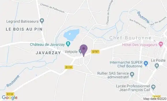Localisation Tillou Ap - 79110