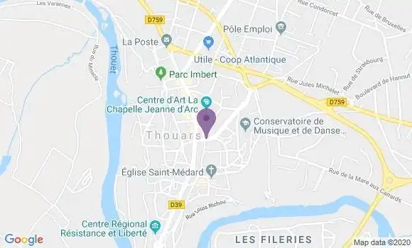 Localisation Thouars St Medard Ap - 79100