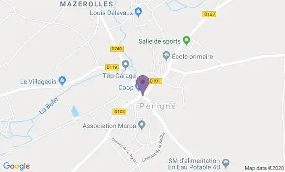 Localisation Perigne Ap - 79170