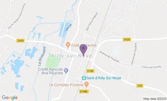 Localisation Ailly sur Noye - 80250