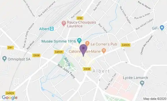 Localisation Albert - 80300