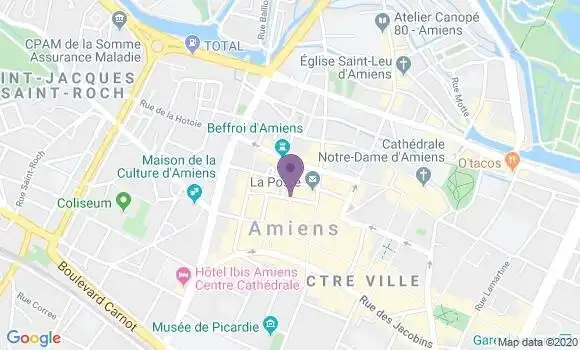 Localisation Amiens R P - 80000