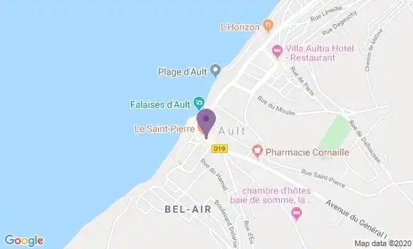 Localisation Ault Bp - 80460