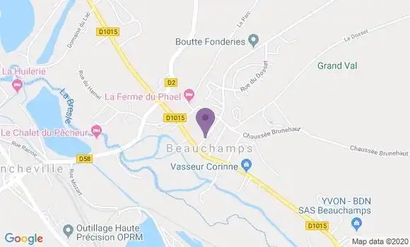 Localisation Beauchamps Bp - 80770
