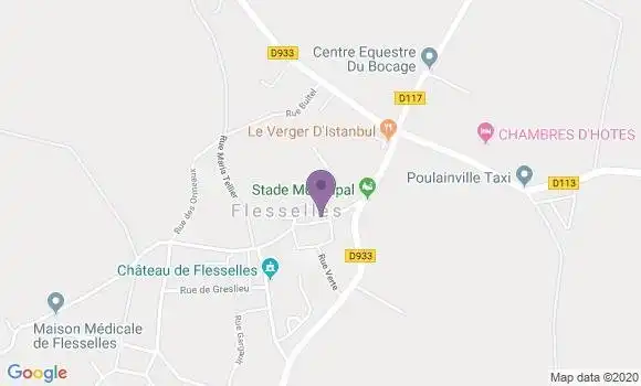 Localisation Flesselles Bp - 80260