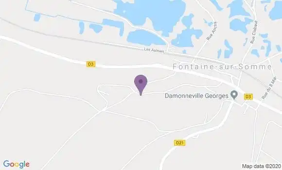 Localisation Fontaine sur Somme - 80510