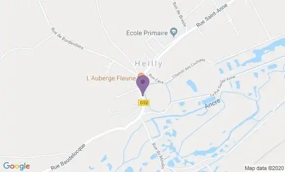 Localisation Heilly Ap - 80800