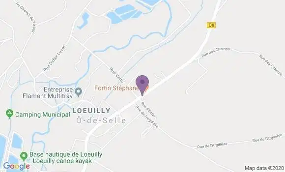 Localisation Loeuilly Bp - 80160