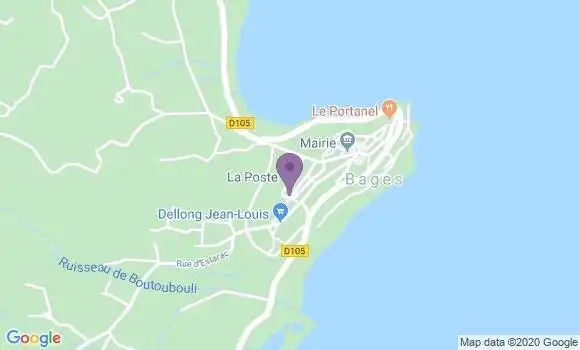 Localisation Bages Bp - 11100