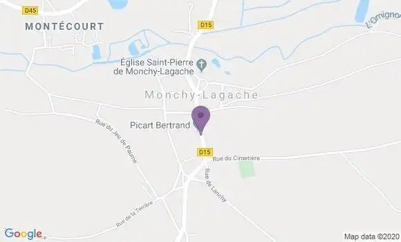 Localisation Monchy Lagache Bp - 80200