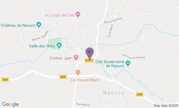 Localisation Naours Bp - 80260