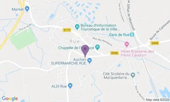 Localisation Rue - 80120