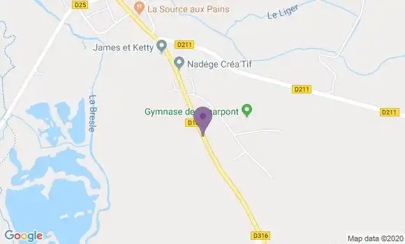 Localisation Senarpont Bp - 80140