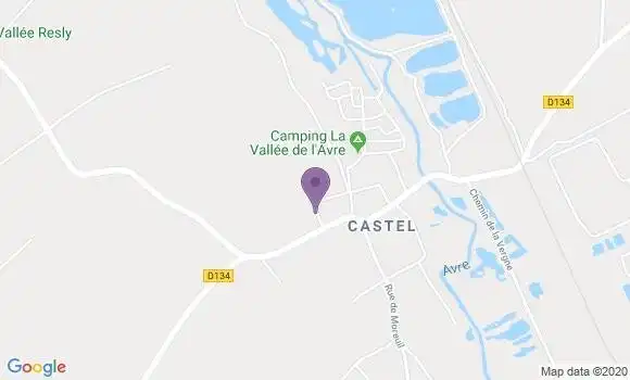 Localisation Thezy Glimont Ap - 80440