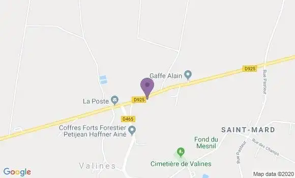 Localisation Valines Bp - 80210
