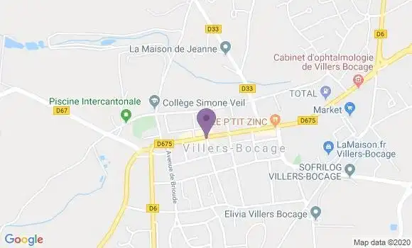 Localisation Villers Bocage - 80260