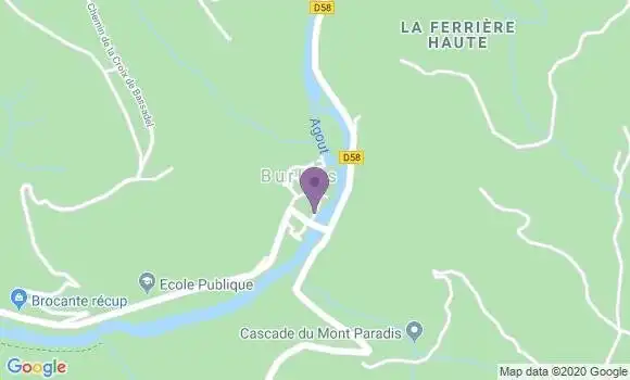 Localisation Burlats Ap - 81100