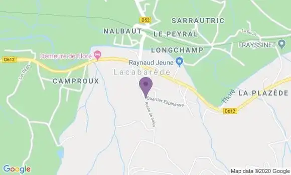 Localisation Lacabarede Ap - 81240