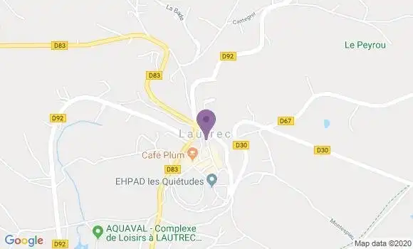 Localisation Lautrec - 81440