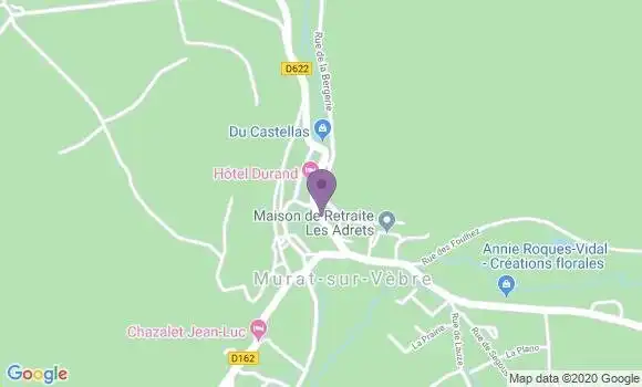 Localisation Murat sur Vebre - 81320