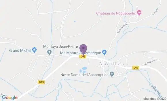 Localisation Noailhac Ap - 81490