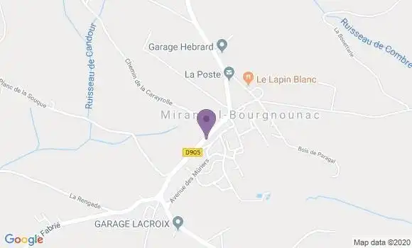 Localisation Pampelonne Bp - 81190