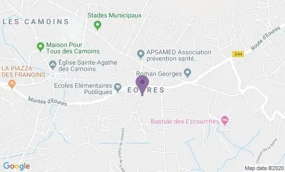 Localisation Penne Ap - 81140