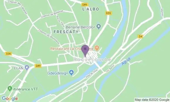 Localisation Roquecourbe - 81210