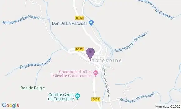 Localisation Cabrespine Ap - 11160
