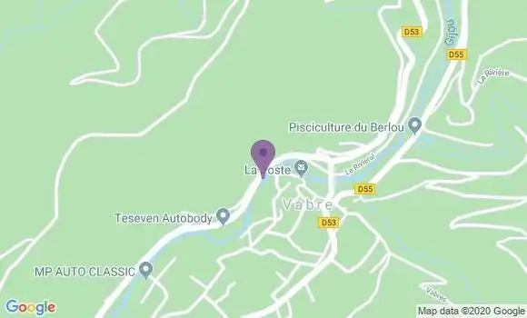 Localisation Vabre - 81330