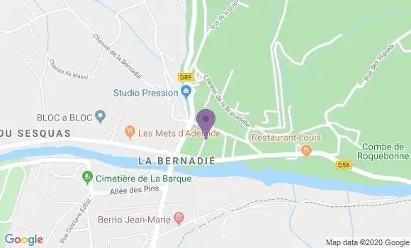 Localisation Les Salvages Ap - 81100