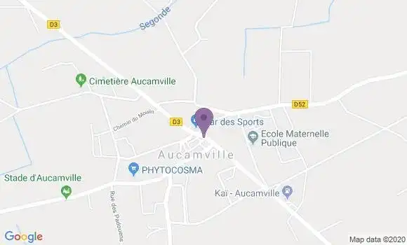 Localisation Aucamville Ap - 82600