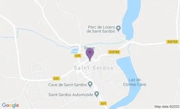 Localisation Bourret Bp - 82700